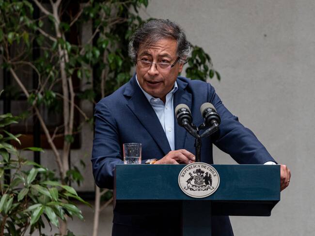 Gustavo Petro. (Photo by Lucas Aguayo Araos/Anadolu Agency via Getty Images)