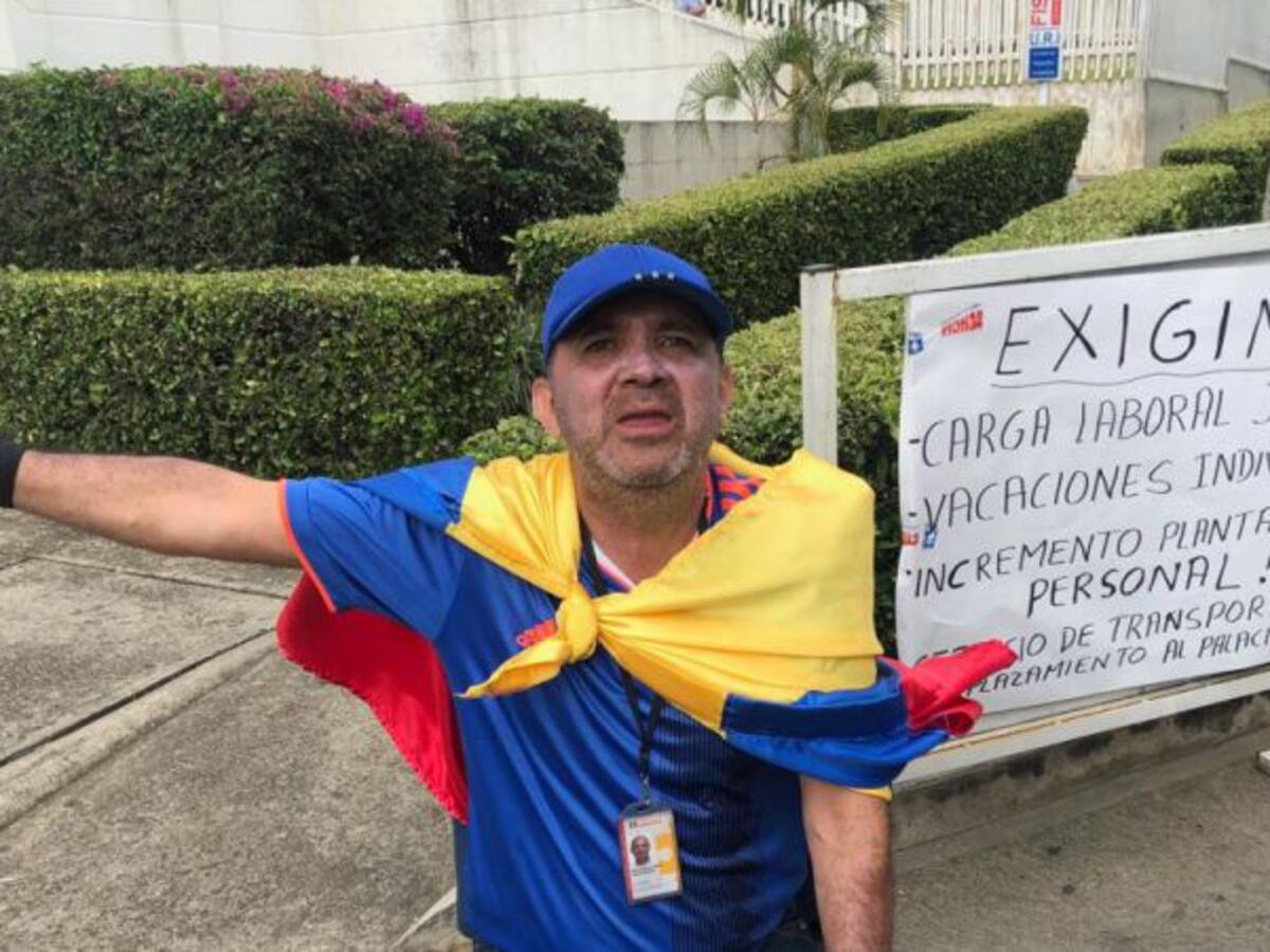 En huelga de hambre funcionario de la Fiscalía