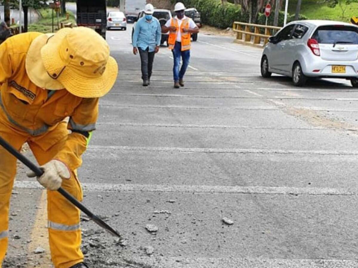 Fueron desmontados los reductores de velocidad de la vía Cerritos - Pereira