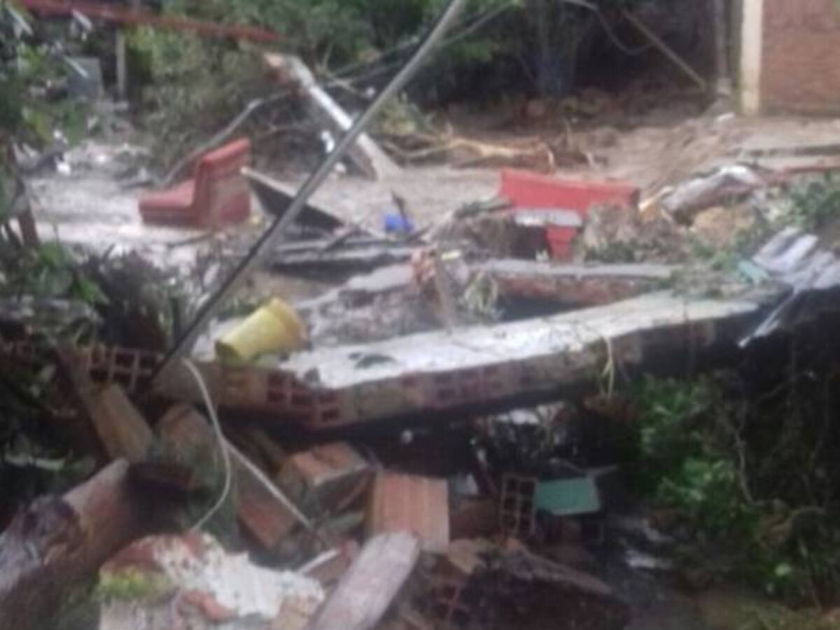 Dos personas heridas y más de 30 viviendas afectadas por lluvias en Fusagasugá