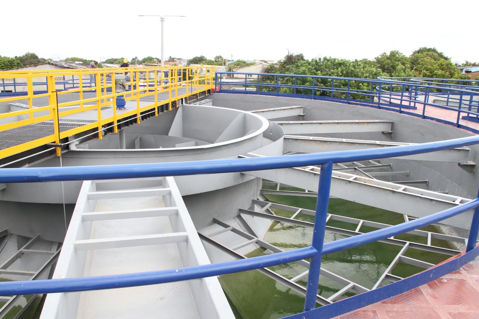 Planta de tratamiento de agua de la Triple A en Barranquilla./ Foto: Triple A