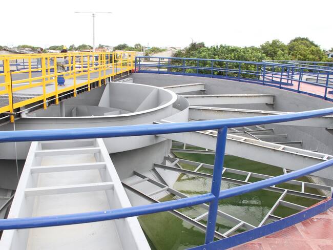 Planta de tratamiento de agua de la Triple A en Barranquilla./ Foto: Triple A