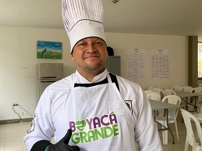 Marcos Pinzón, el chef internacional que asesora al PAE en Boyacá. Foto | Caracol Radio Boyacá