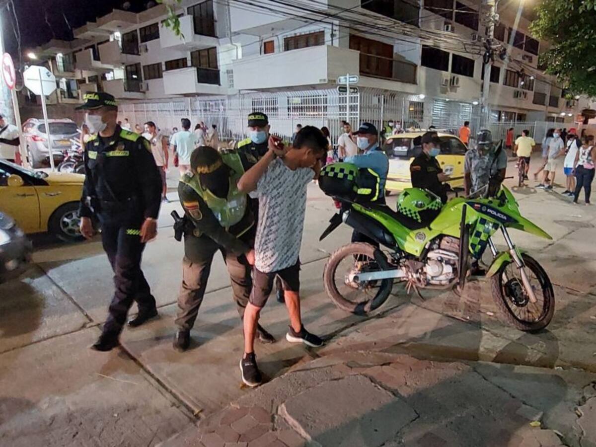 Violando el parrillero hombre, en Santa Marta han hurtado a 234 personas