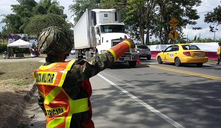 La vía entre Risaralda y Chocó también tendrá vigilancia especial.