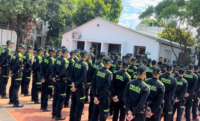 Un total de 180 policías llegarán desde Bogotá al Huila. Foto Relacionada.