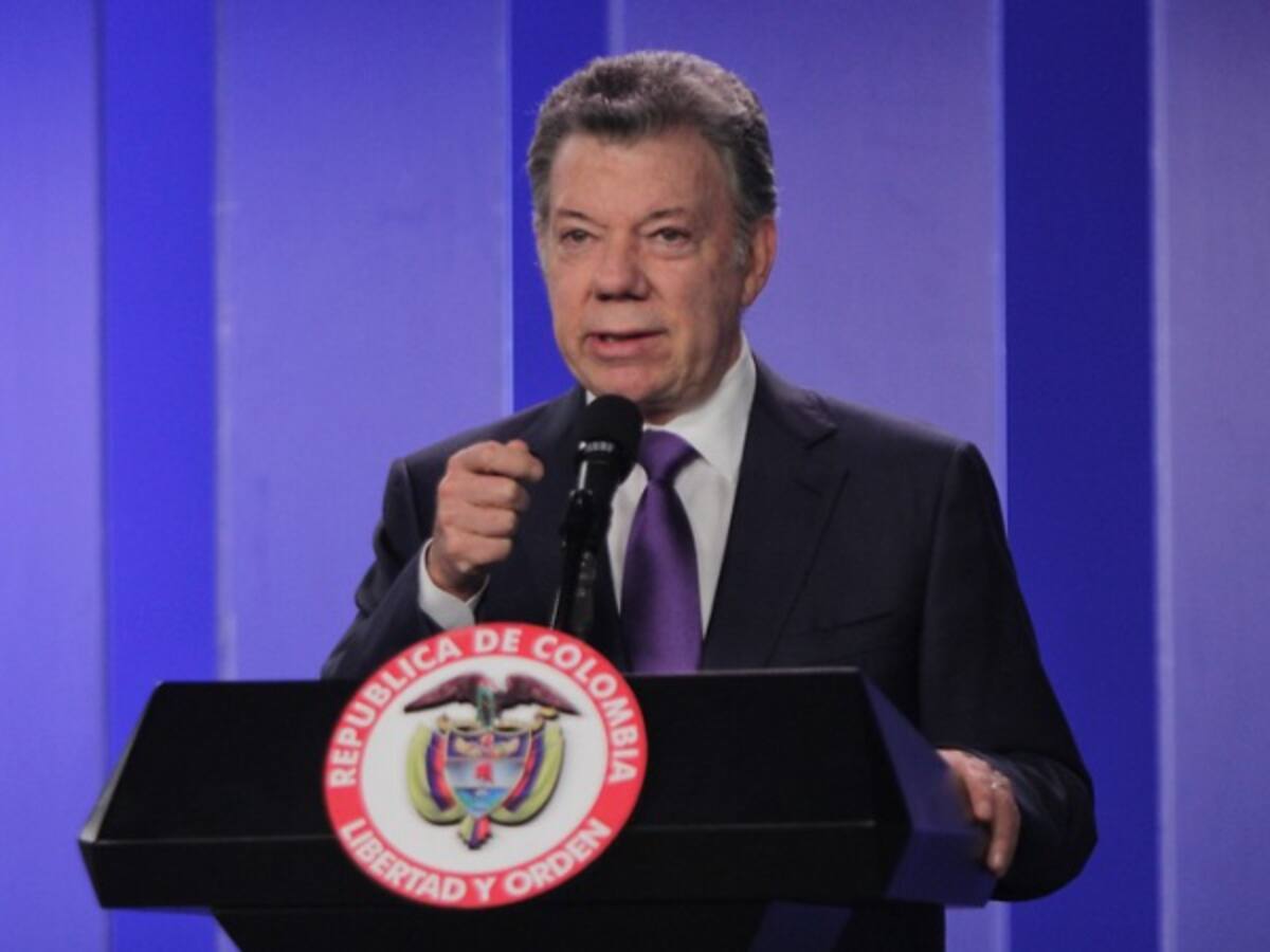 Santos advierte retrasos en la ejecución de $700.000 millones de regalías
