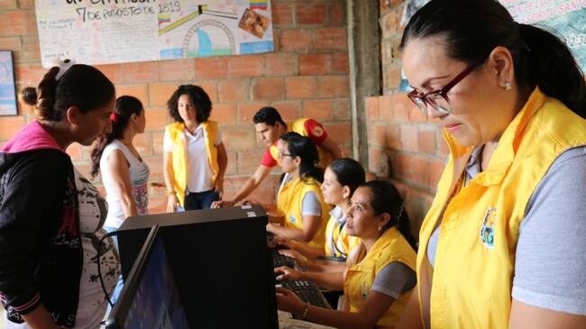 Jornada del Sisben al barrio