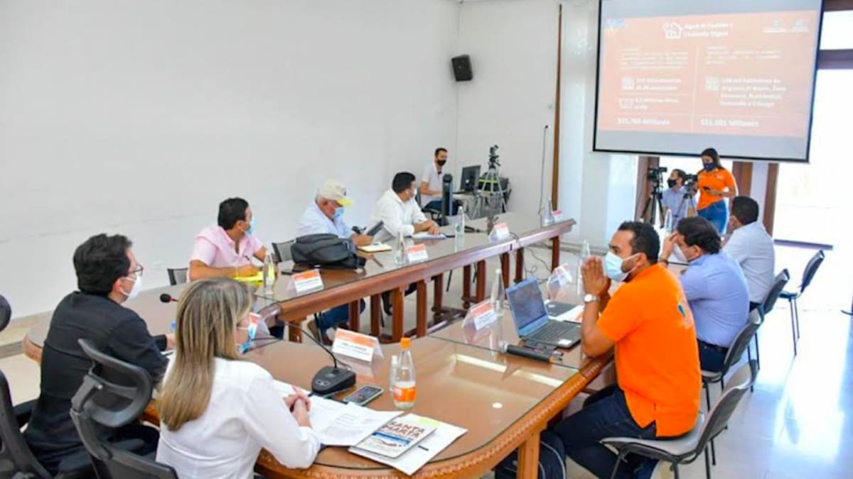 En el Magdalena concertan proyectos viales, de acueducto y alcantarillado