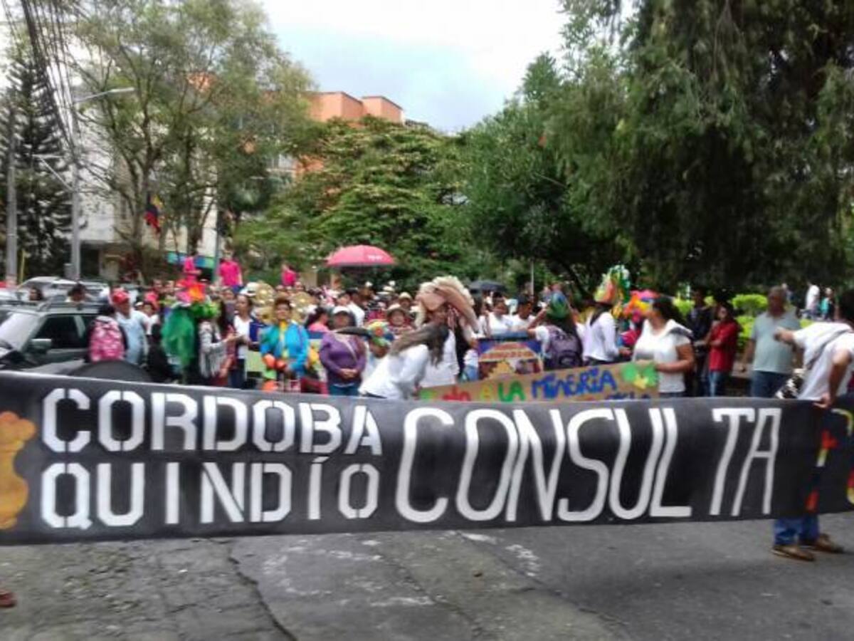 Ministerio de Hacienda deberá responder desacato en torno a consulta minera en Córdoba, Quindío
