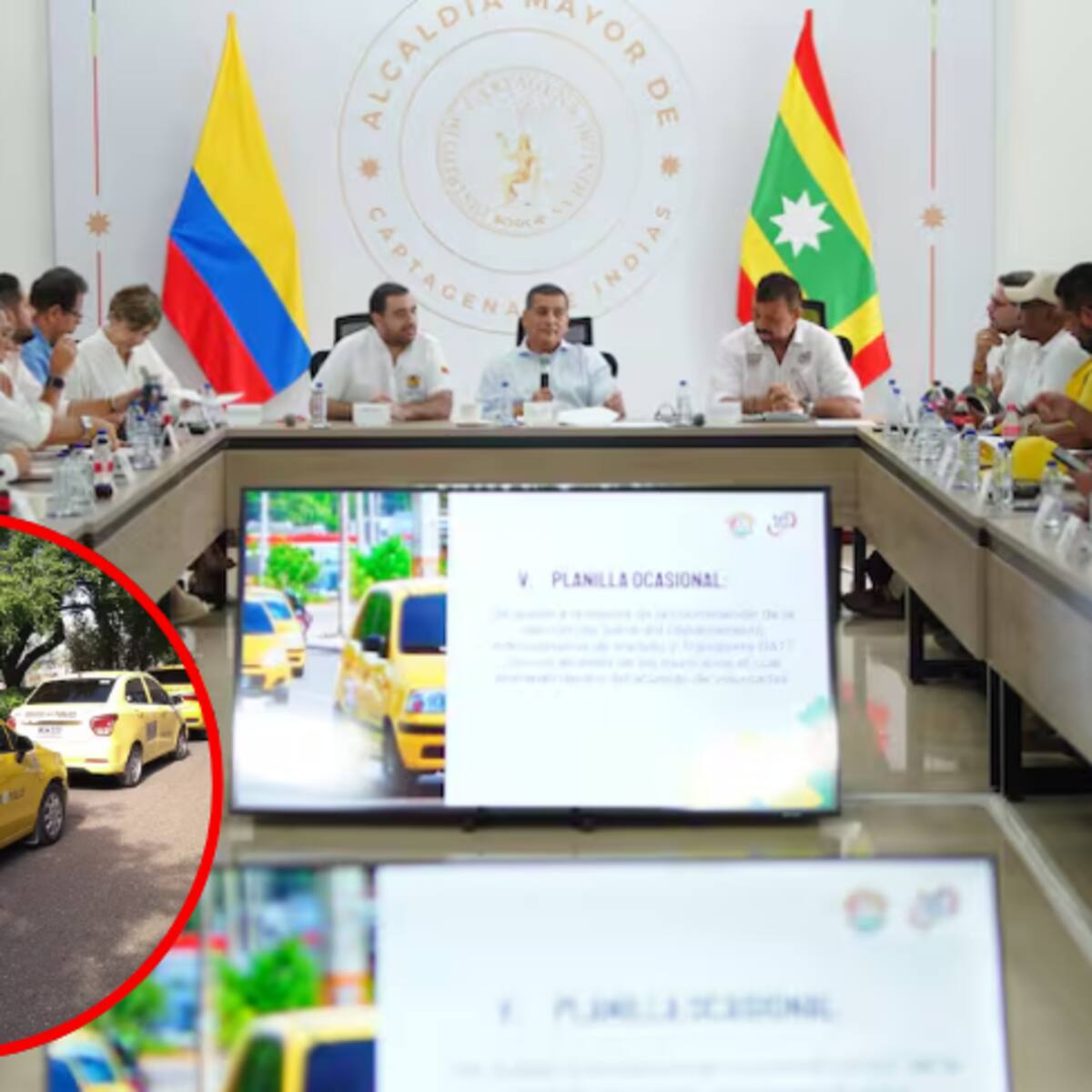 Proponen eliminar la planilla ocasional para taxistas en municipios del norte de Bolívar