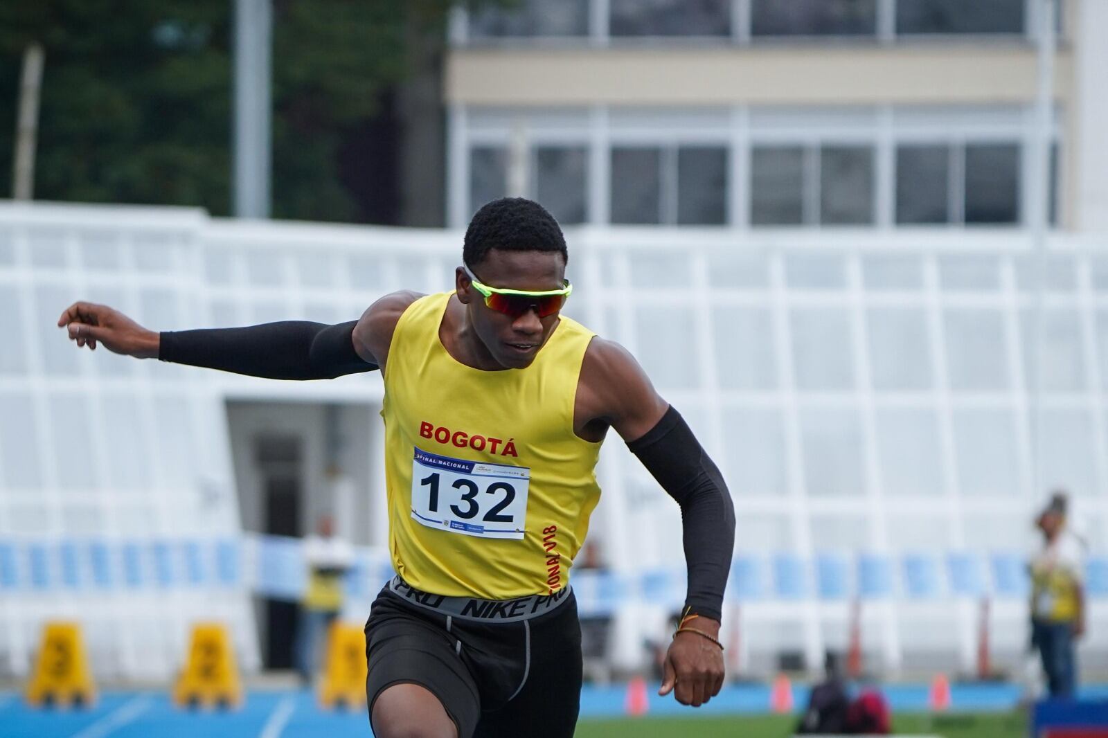 Récord Sudamericano de Ronald Longa.
Tomada de X: @IDRD