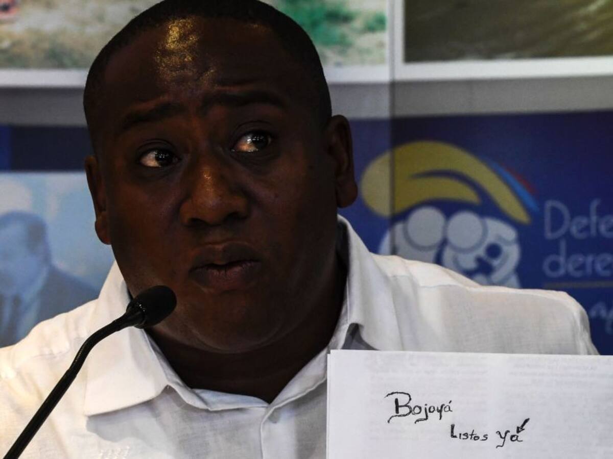 Leyner Palacios: “Trabajaré en reconciliación; que no nos sigamos matando"