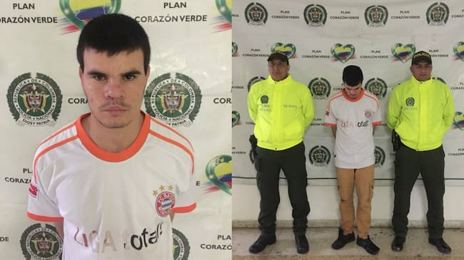 Un operativo de la Policía Nacional en el municipio de Palmira terminó con la captura de alias Mexicano. Foto: Policía