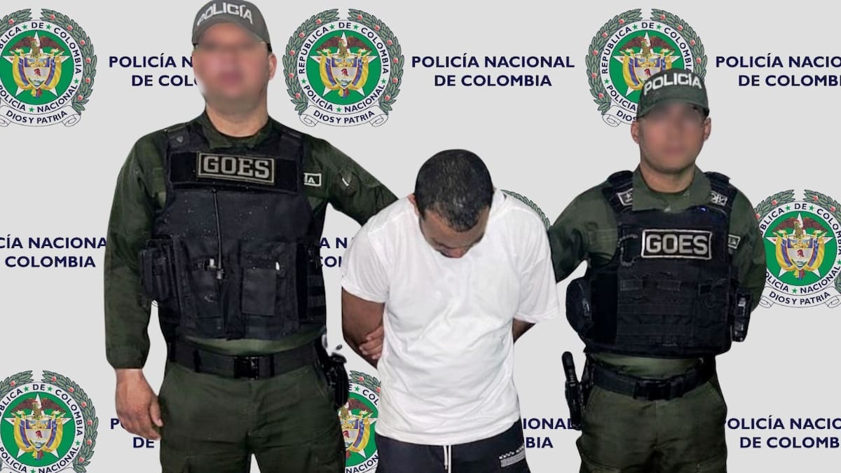 En el barrio Olaya Herrera, cae “El Nando” con un revólver y municiones