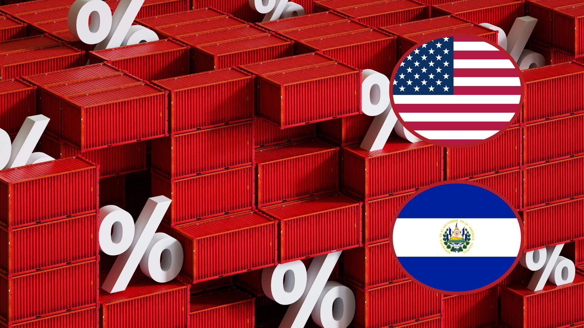 Estados Unidos. El Salvador. Aranceles. Fotos: Getty Images.