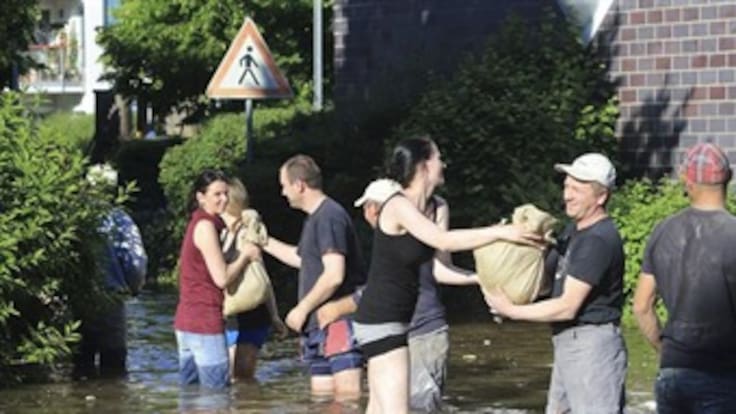 El nivel del Danubio y el Elba crece dejando miles de evacuados en Europa central