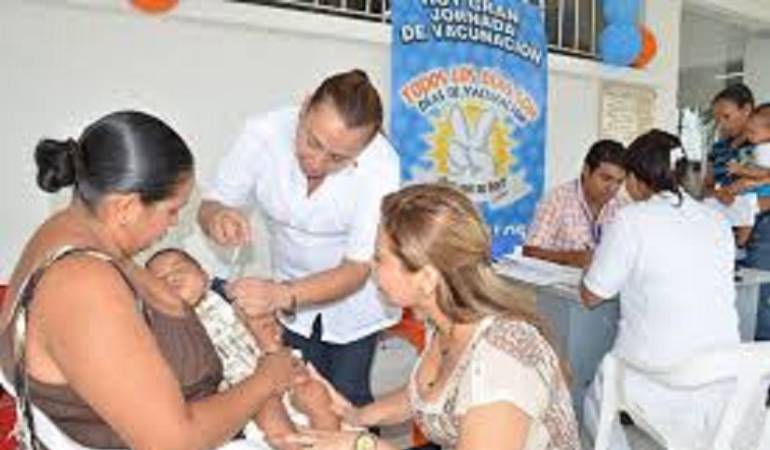Las autoridades adelantan una jornada de vacunación como método de prevención de distintas enfermedades.