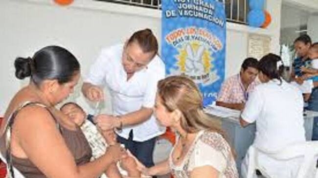 Las autoridades adelantan una jornada de vacunación como método de prevención de distintas enfermedades.