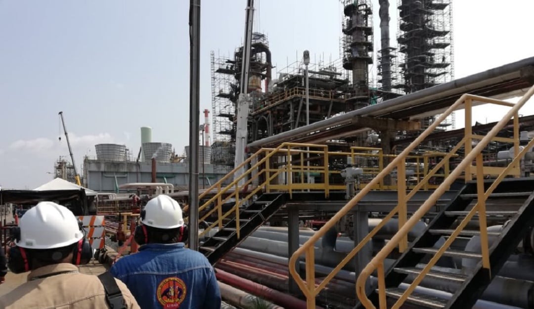 Plantas de extracción de petroleo