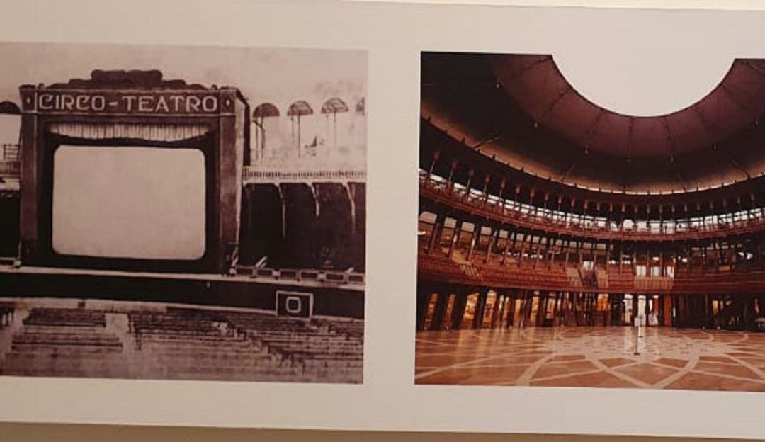 Es un recorrido que de forma paralela muestra la arquitectura de diferentes cines en Angola y el antes y después de estos edificios
