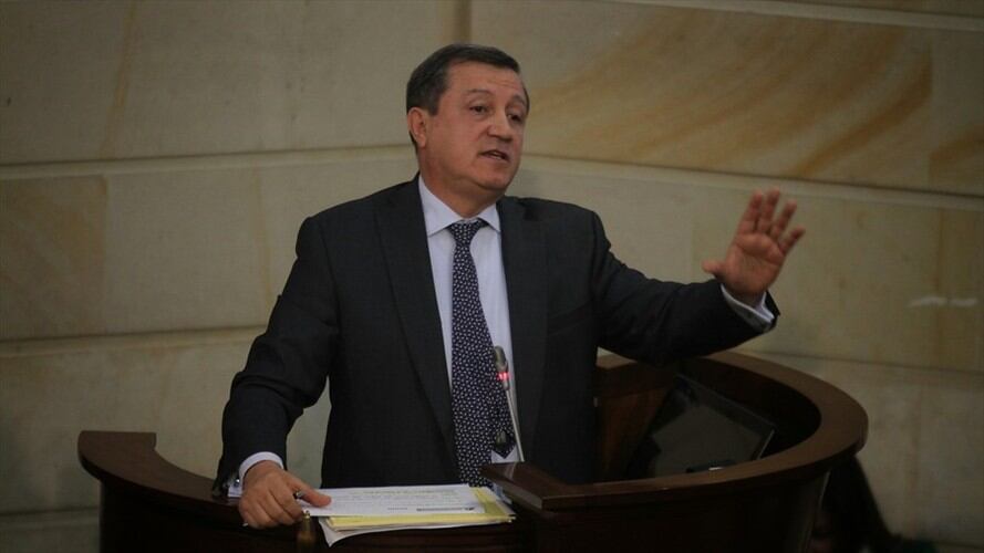 El senador del Centro Democrático, Ernesto Macías. Foto: Colprensa