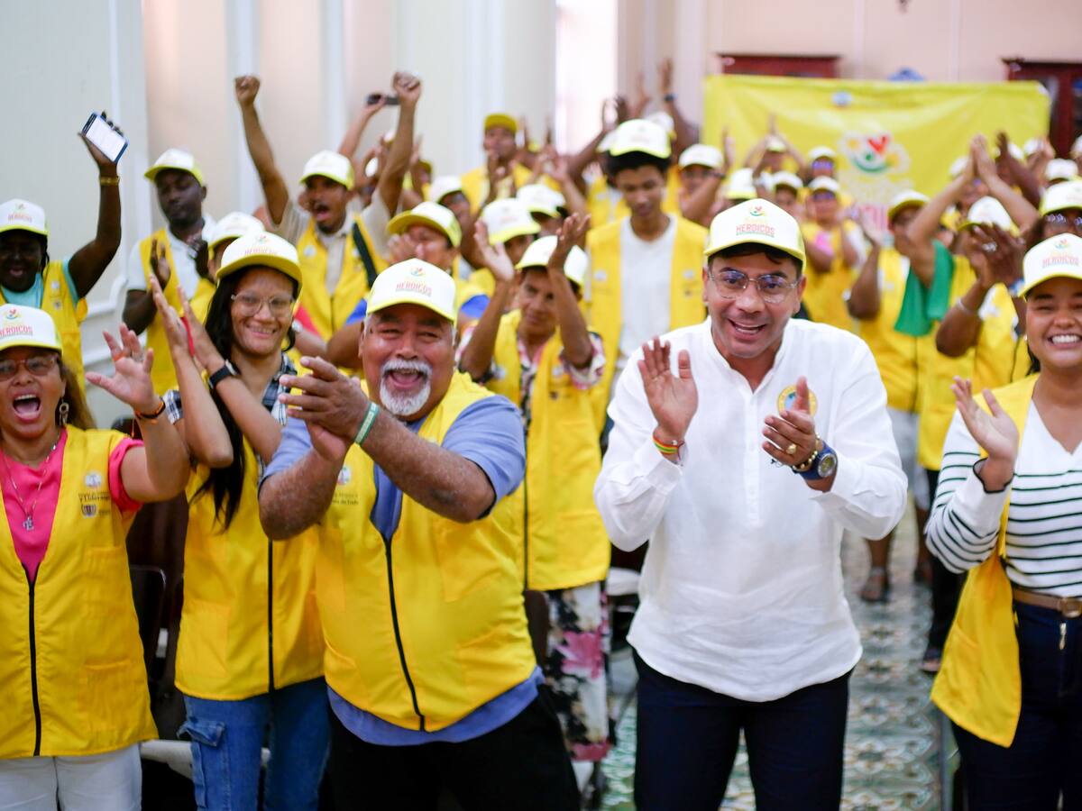 Lanzan grupo de voluntariado ‘Boros Heroicos’ para construir ciudad en Cartagena