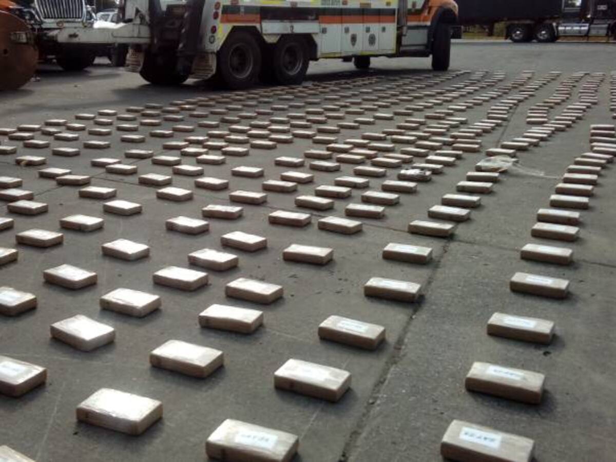 En 2500 millones de pesos estaba avaluada cocaína incautada en Quindío