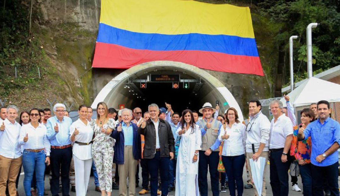 Presidente Duque y comitiva 