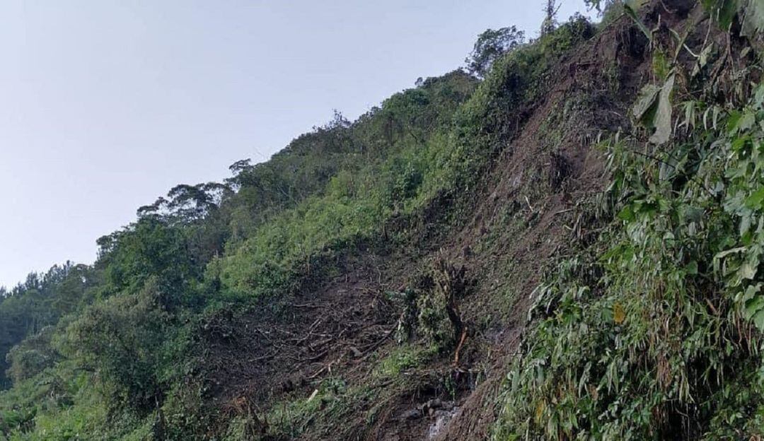 Vía Pensilvania, Caldas. corregimiento de Arboleda.