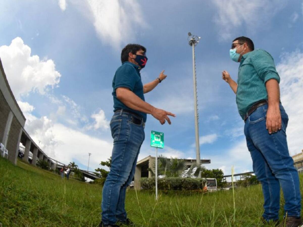 Transcaribe adjudicó contrato para rehabilitar iluminación del Patio Portal