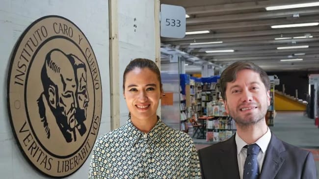 Catalina Valencia habló de la polémica del director del Instituto Caro y Cuervo, Sergio Esteban Vélez. Foto: Secretaría de Educación de Bogotá, Instituto Caro y Cuervo.