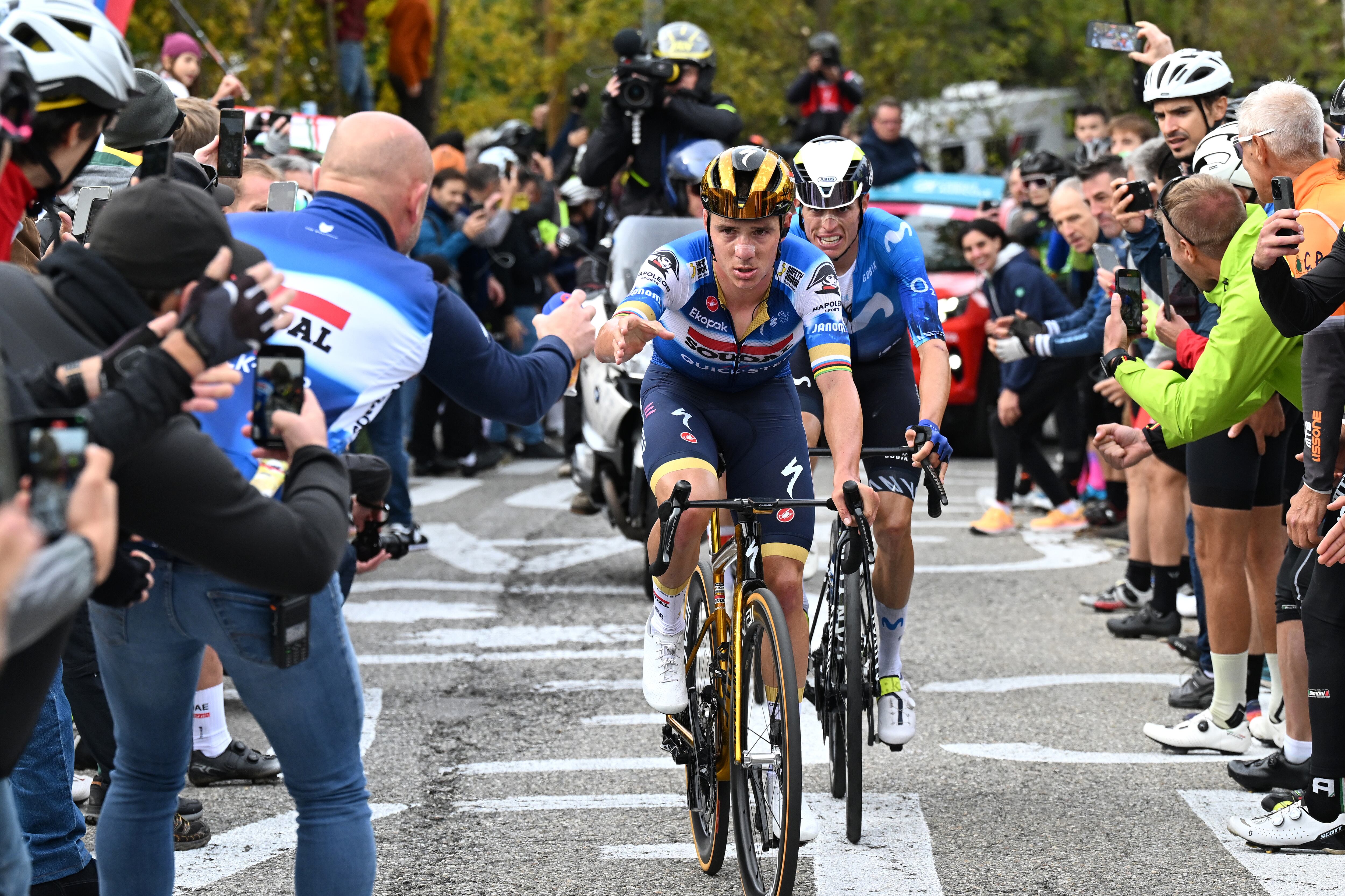 Remco Evenepoel (Photo by Tim de Waele/Getty Images)