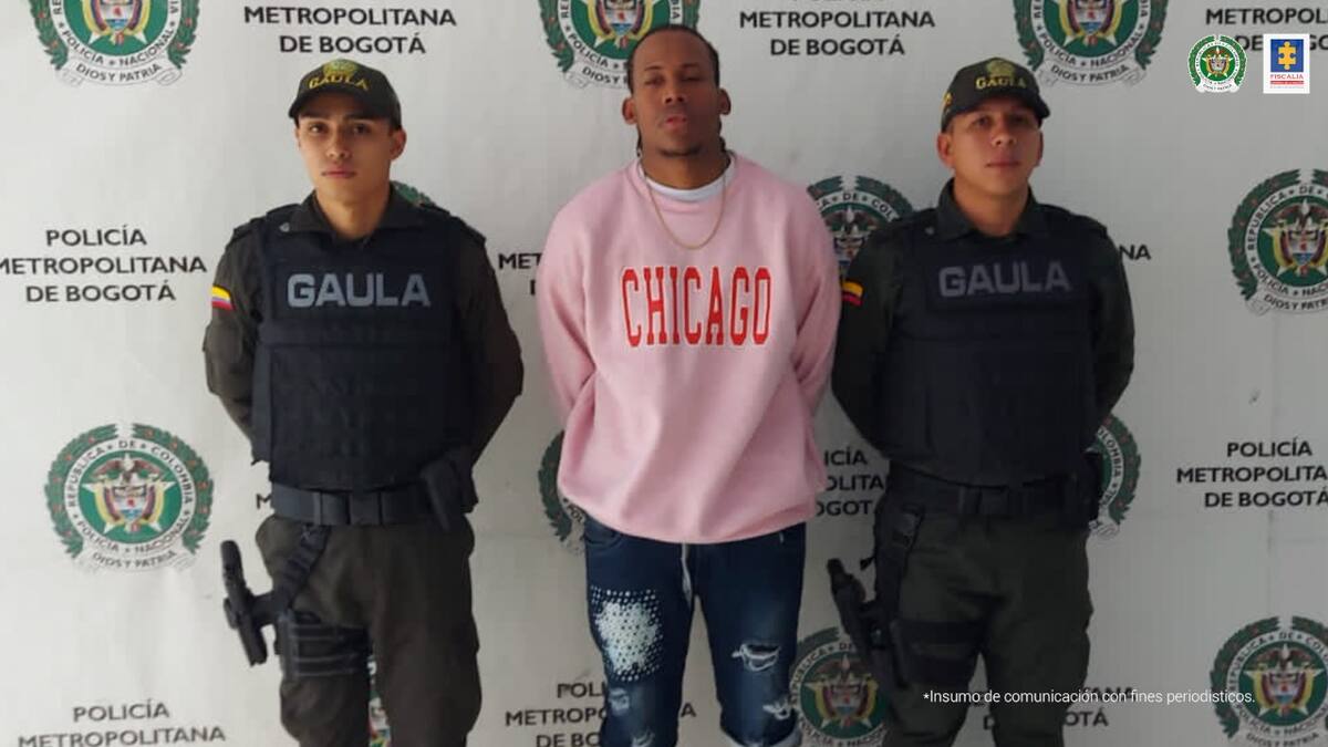 Integrante de “Los Caparros” enviado a prisión por secuestrar a extranjero en Bogotá