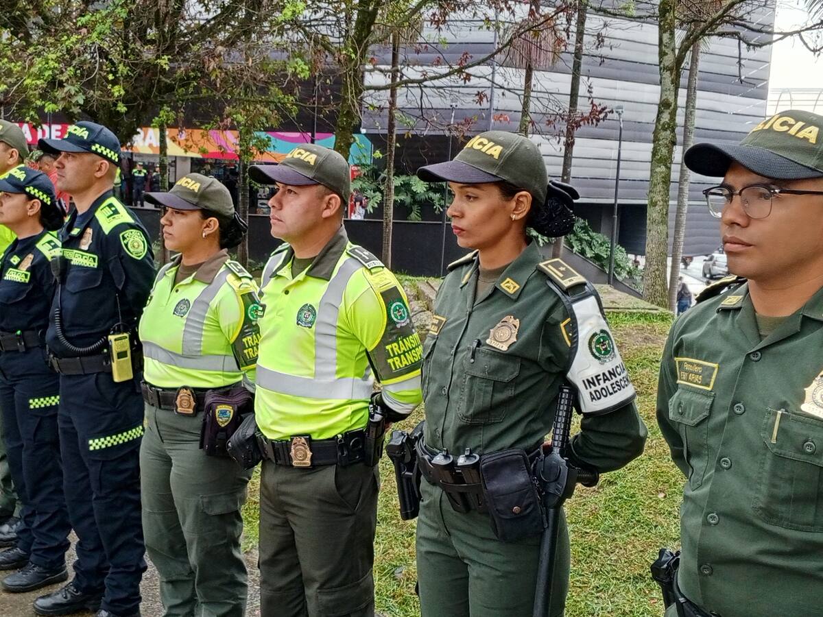 600 uniformados garantizarán la seguridad en Manizales durante navidad y fin de año