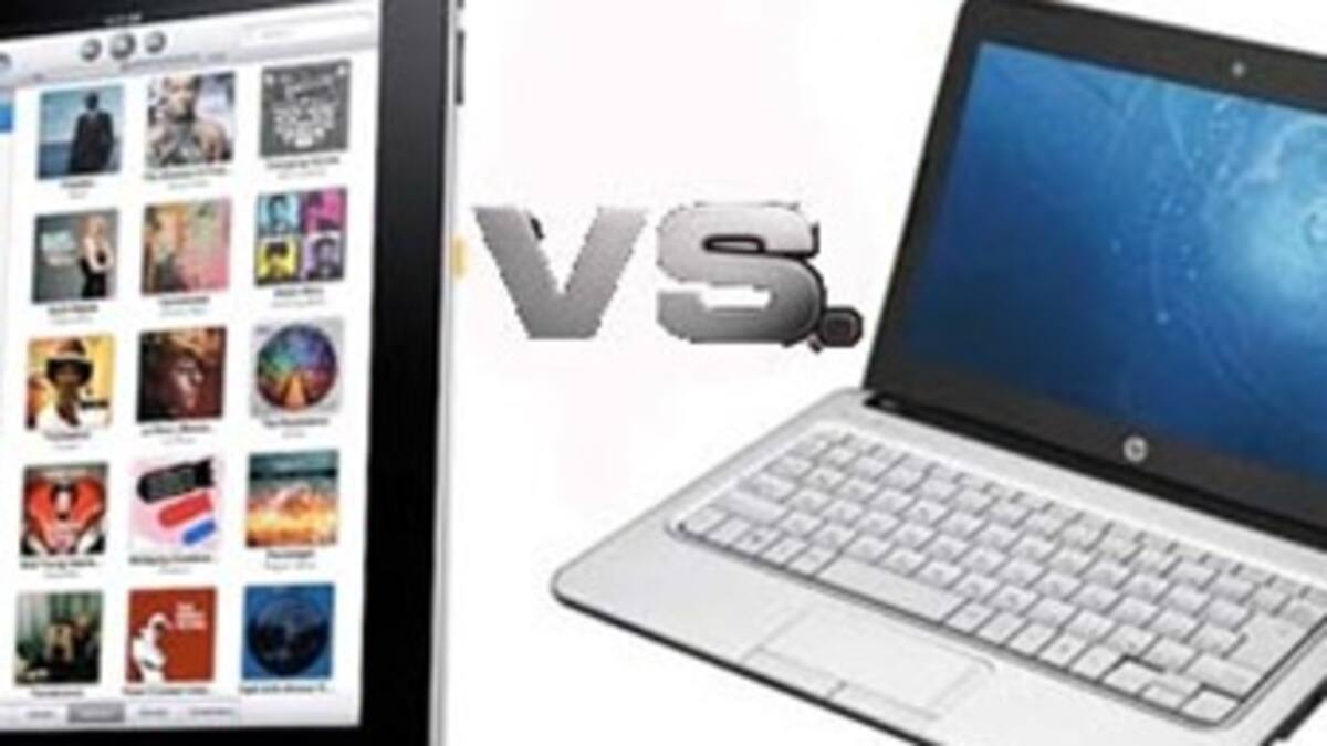 Netbooks estarían amenazados por dispositivos como el iPad
