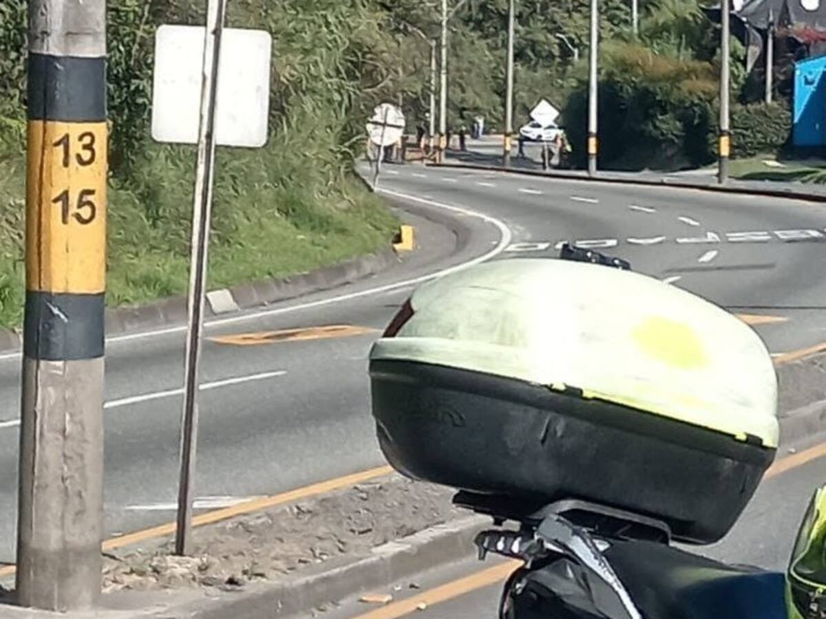 Policía descarta que explosivos en la Medellín-Bogotá hayan sido contra carro de valores