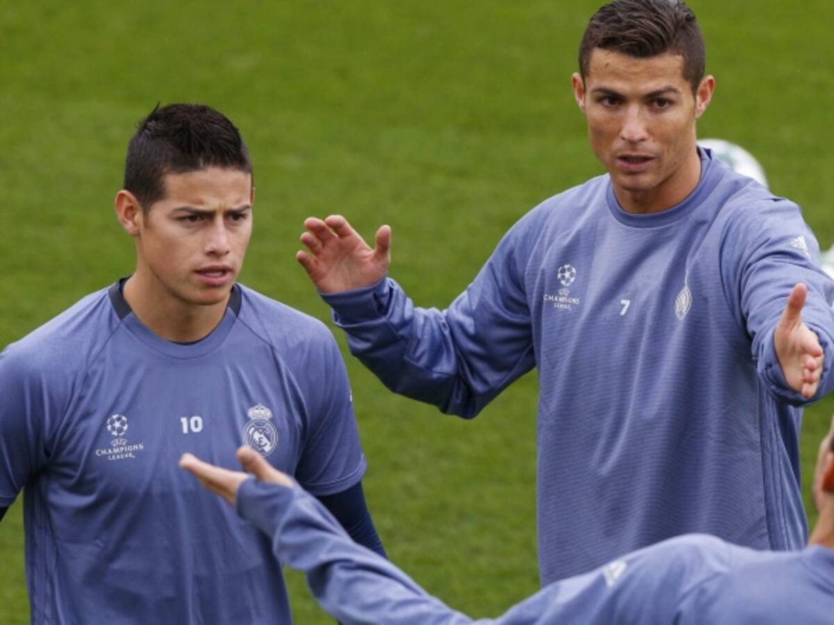 James reaparece en la convocatoria del Real Madrid en Liga de Campeones