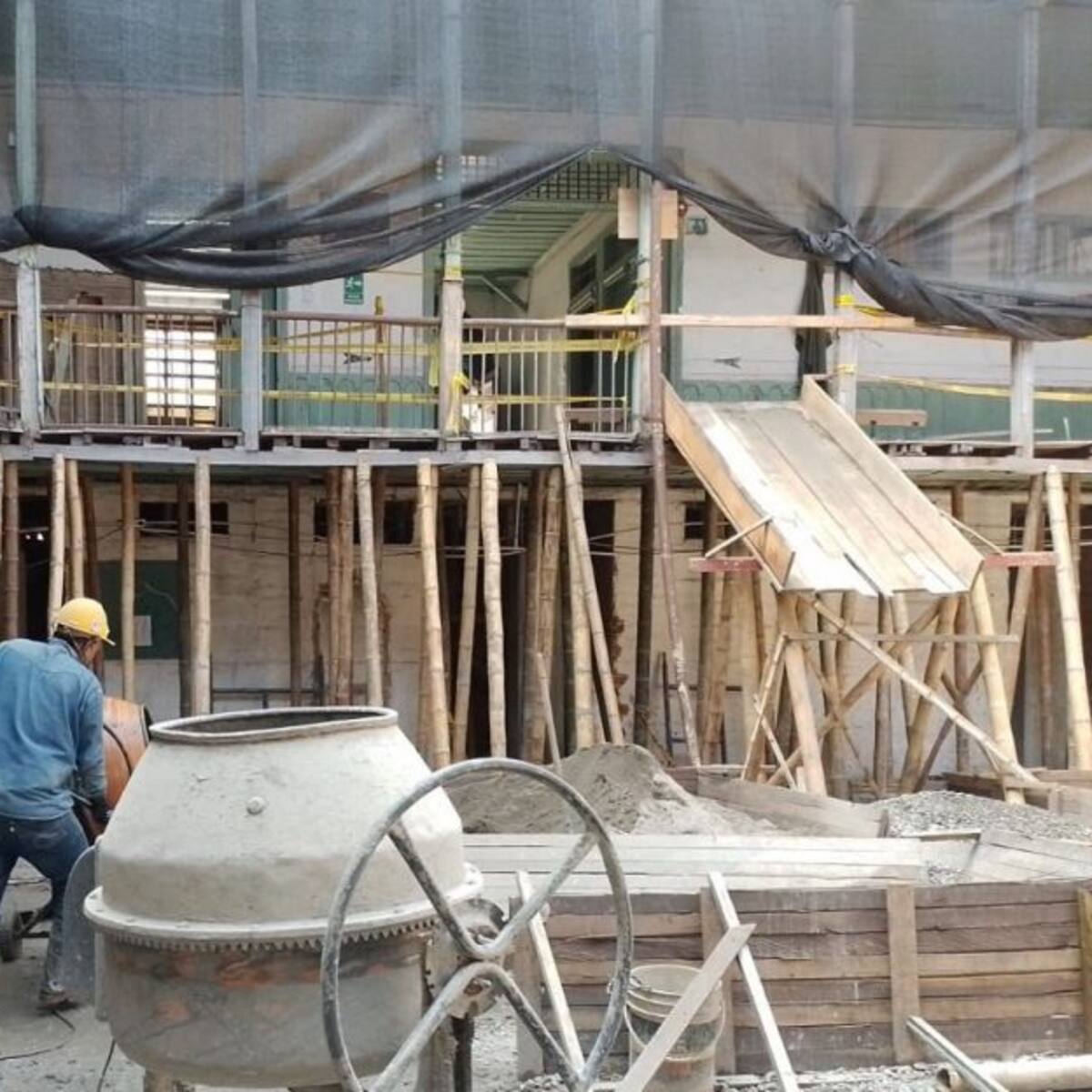 En la Juan XXIII de Manizales avanzan los trabajos de restauración