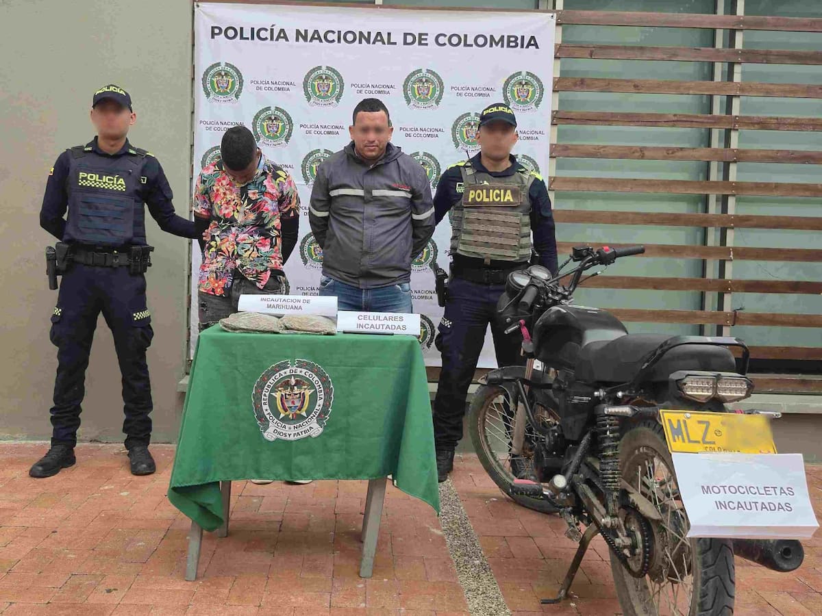 Capturados ‘El Nicolás’ y ‘El José Alberto’, presuntos expendedores de drogas en Turbaco, Bolívar
