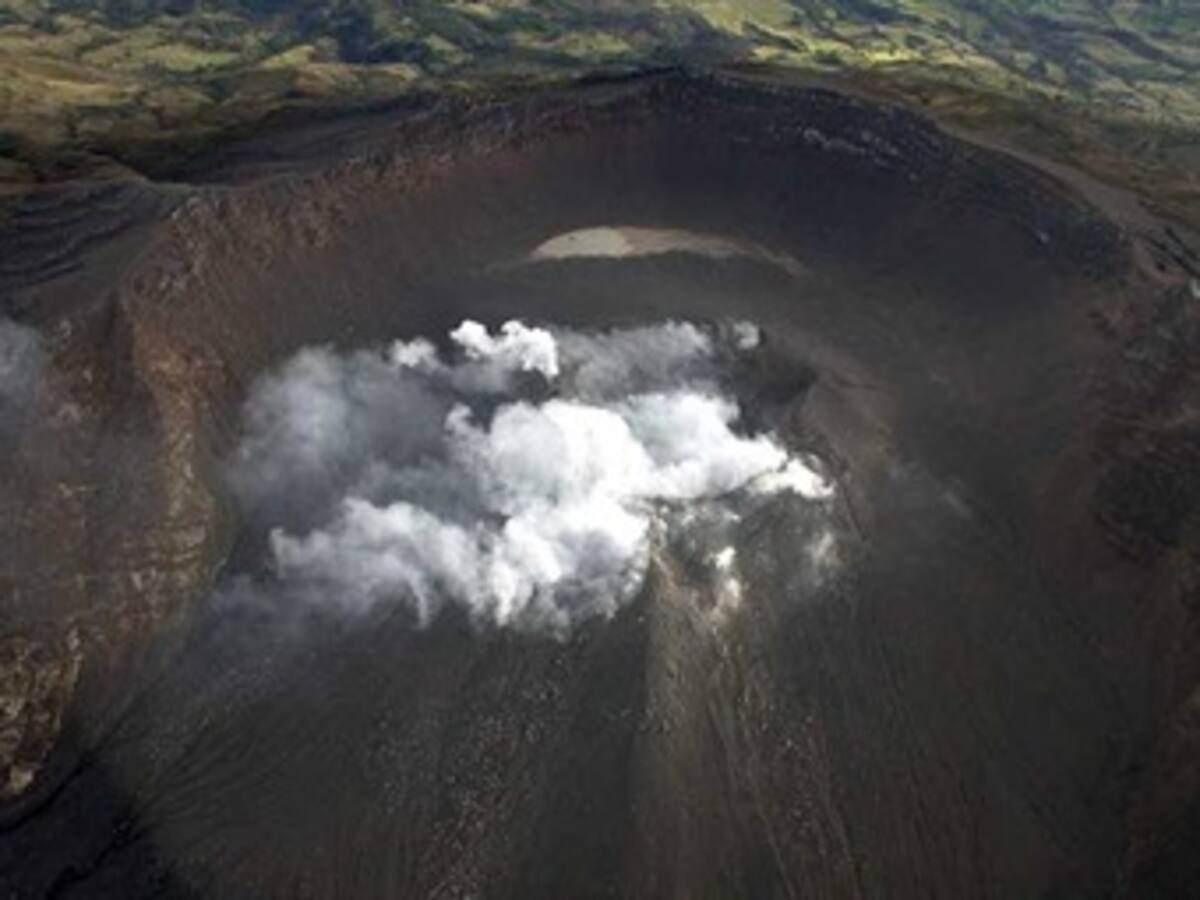 Aumenta la actividad sísmica en el volcán Galeras