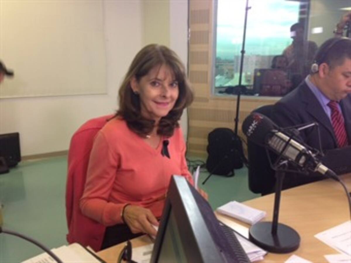 Escuche a Marta Lucía Ramírez en entrevista 6AM Hoy por Hoy y Red + Noticia