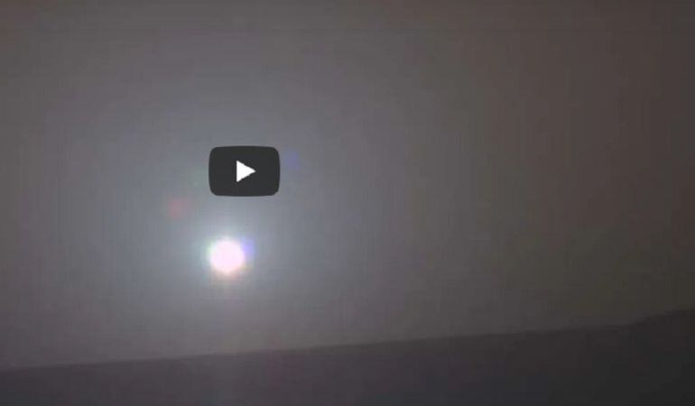 ¿Sabe cómo 'suena' el amanecer en Marte?