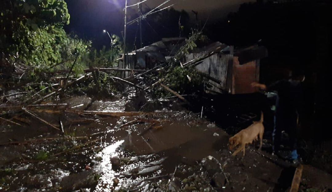 Emergencia en el barrio Baltazar