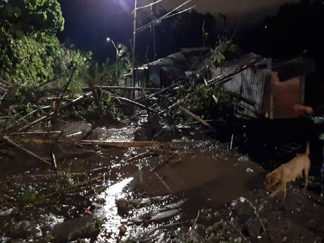 Emergencia en el barrio Baltazar