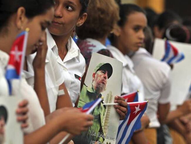 &quot;Hasta la victoria siempre&quot; cubanos a Fidel Castro