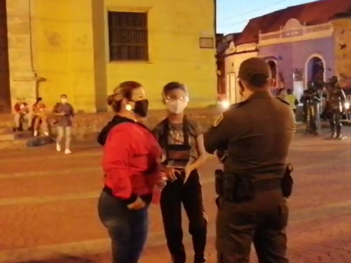 Cerrada indefinidamente plaza de La Trinidad en Cartagena