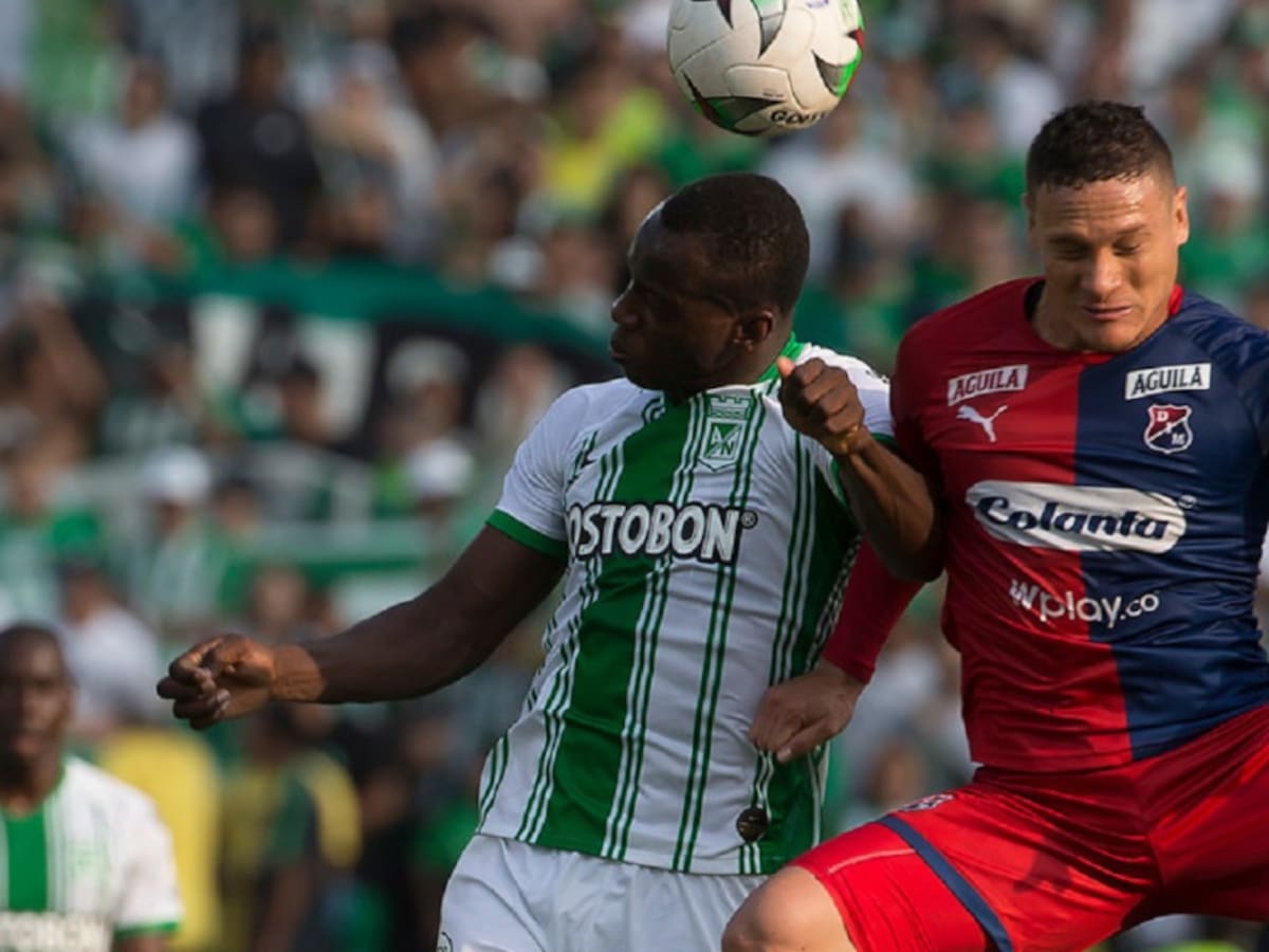 Todo igual, Nacional y Medellín empataron en el clásico antioqueño