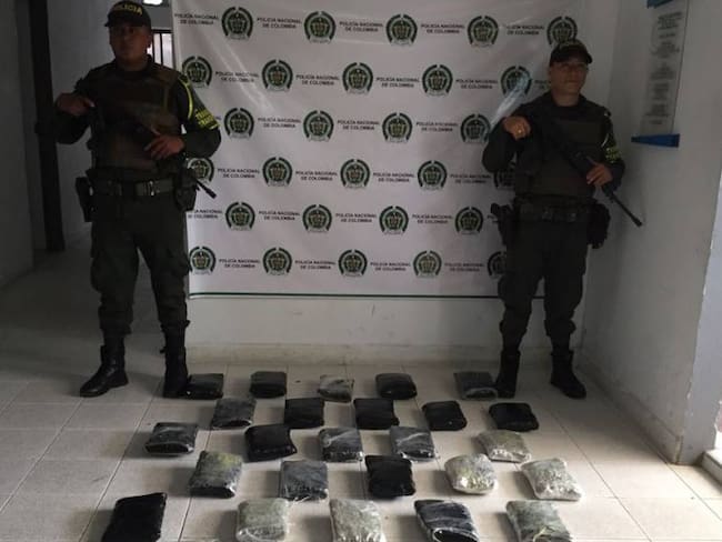 En Urabá, delincuentes transportaban marihuana dentro de una fotocopiadora