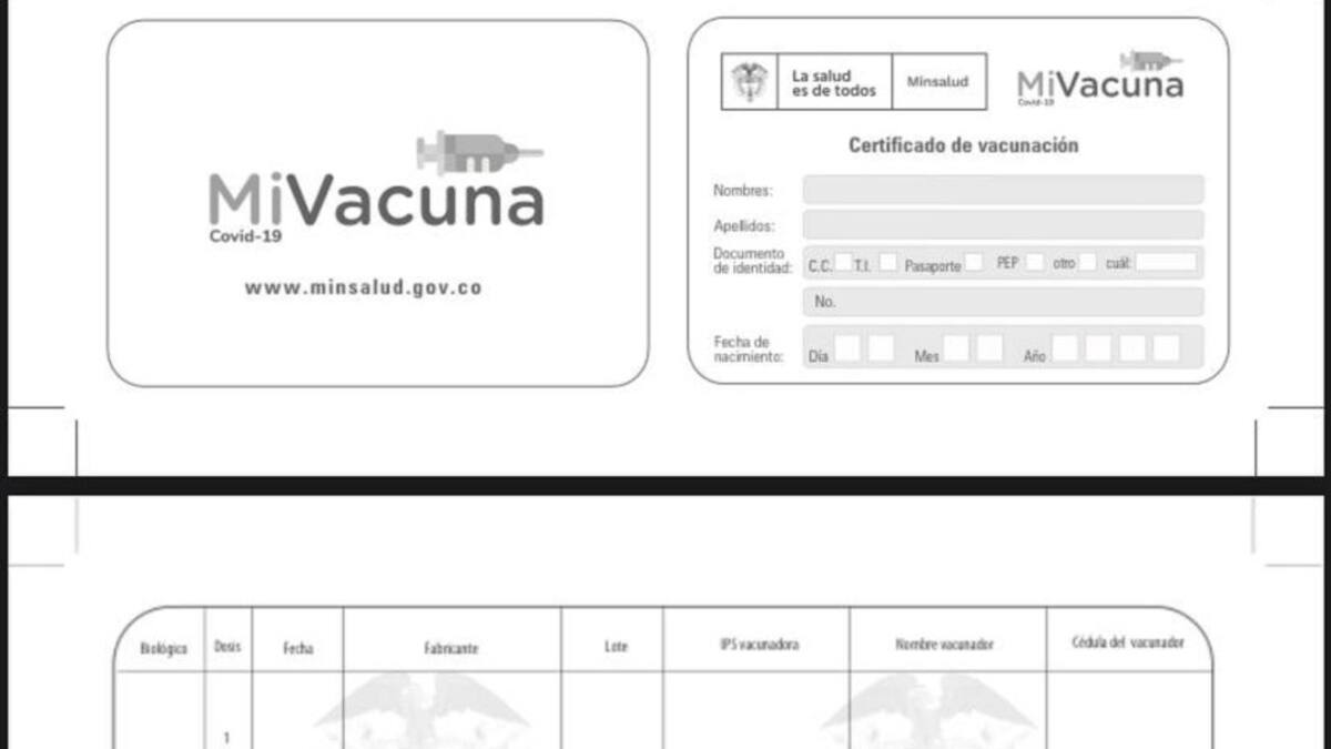 En Santa Marta buscan identificar falsificadores de carné de vacunación